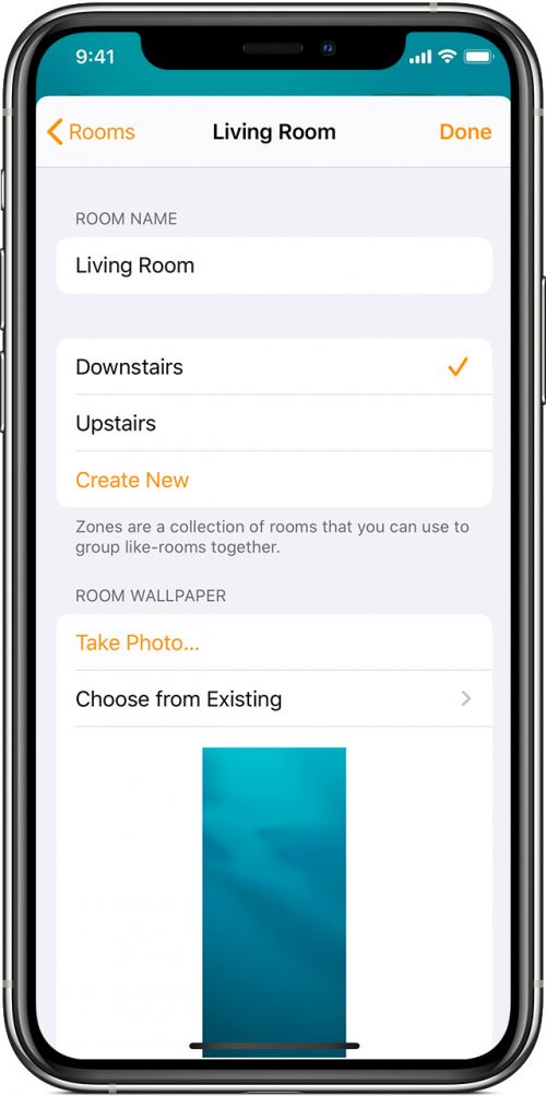 Hướng dẫn thêm thiết bị nhà thông minh vào Apple HomeKit ios13 iphone 11pro home add room zone 500x1003 1