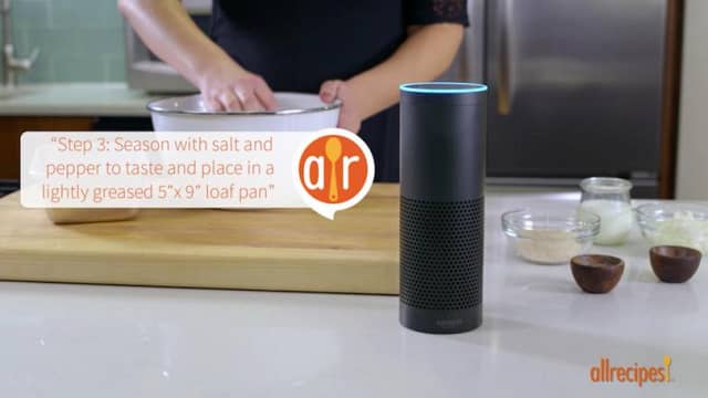 Alexa Cooking Recipe