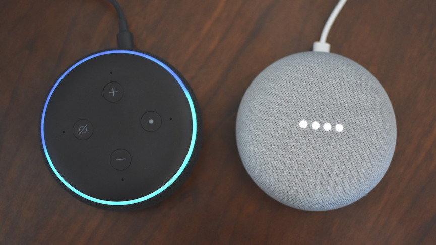 Amazon Echo Dot 3 va Google Home Mini