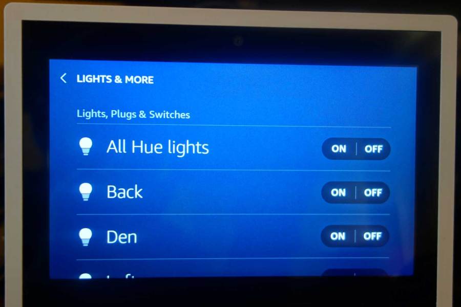 EchoShow Lights
