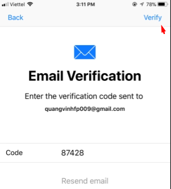 Email Verify