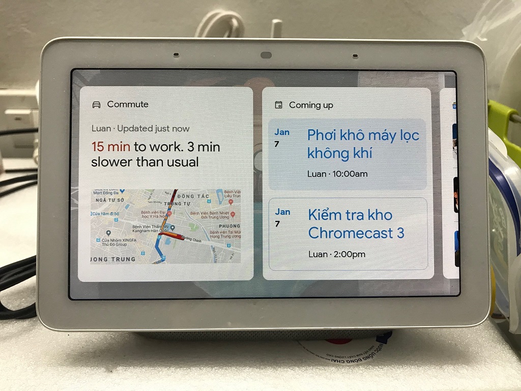 Google Nest Hub gadget ca nhan