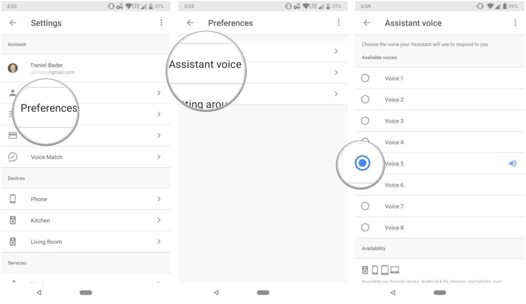 Thay đổi giọng nói của trợ lý ảo Google Assistant GoogleAssistant AssistantVoice scaled