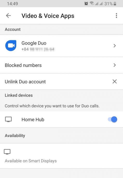 Lien ket Google Duo va Google Nest Hub 510x739 1