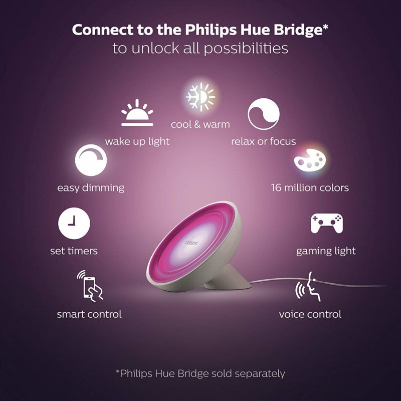Đèn bàn thông minh Philips Hue Bloom - Ảnh 6