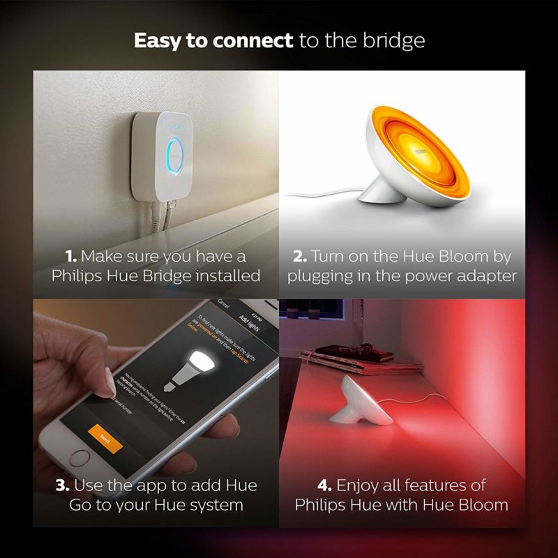 Đèn bàn thông minh Philips Hue Bloom - Ảnh 10