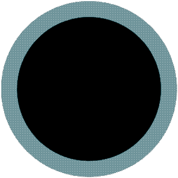 Pulsing blue