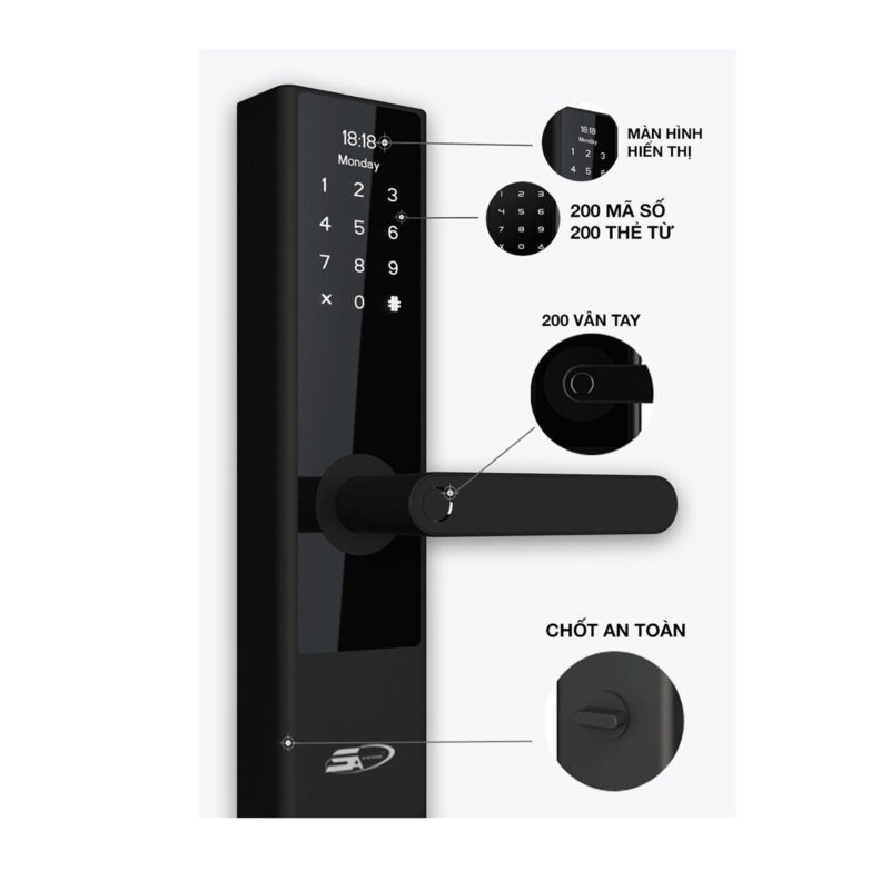 Khóa thông minh Smart Lock Zigbee TS2000 Plus - Hình ảnh 3