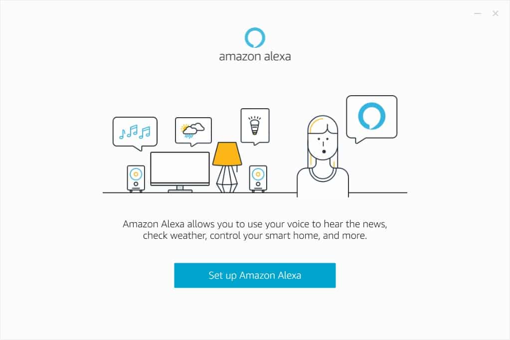 setup amazon alexa on pc