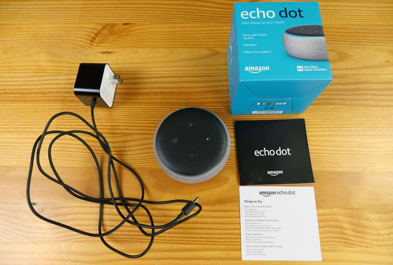 Bo san pham Amazon Echo Dot 3