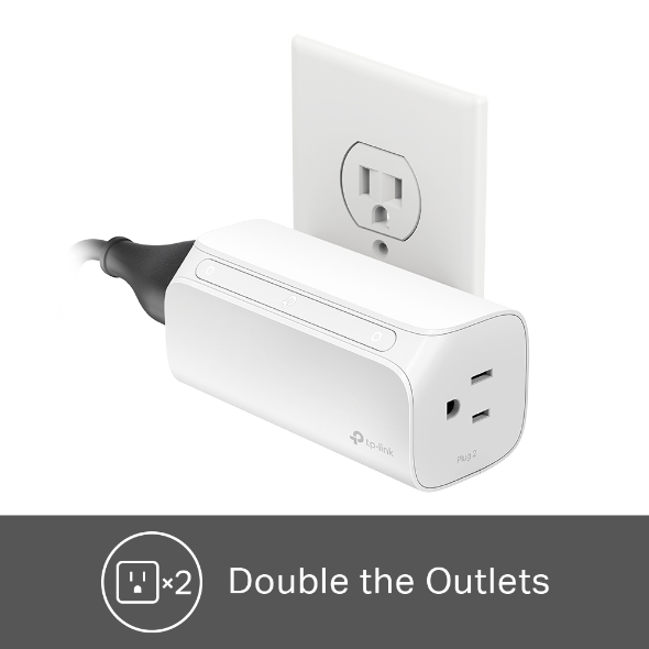 Kasa Smart Wi Fi Plug 2 Outlets