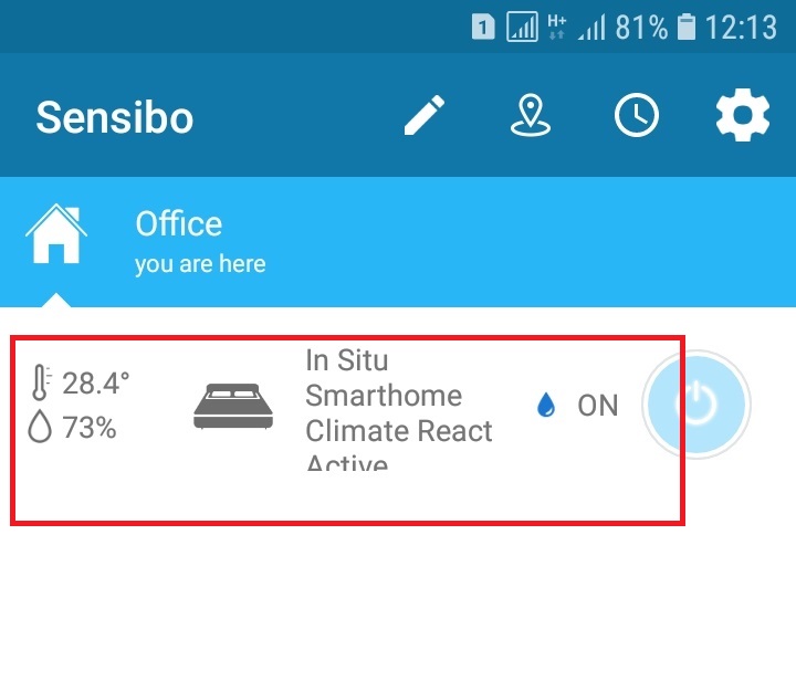 Sensibo setup22 3