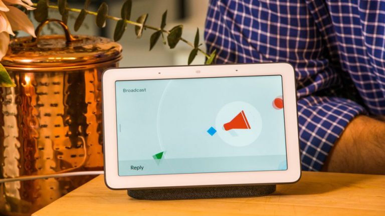 Tra loi Broadcast tren smart display