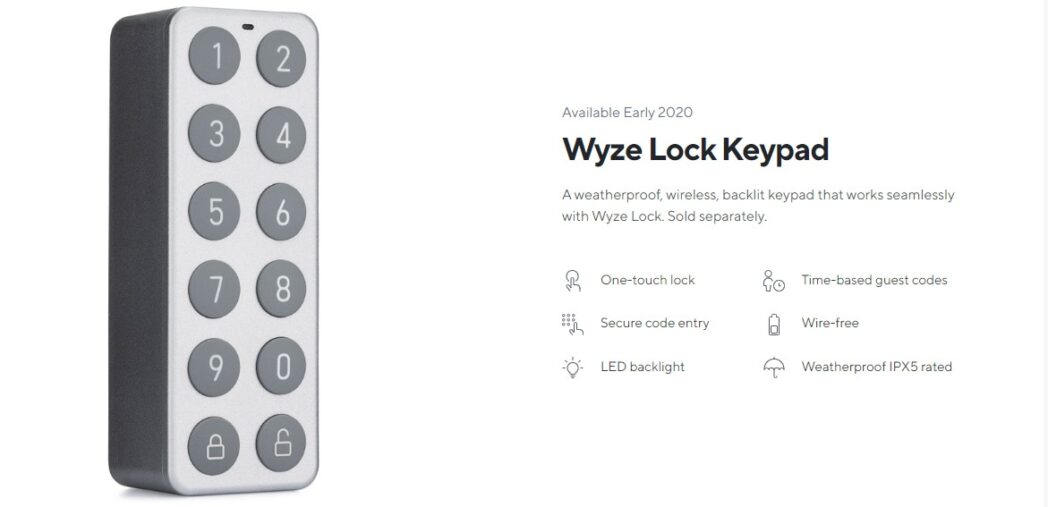 Wyzelock keypad scaled