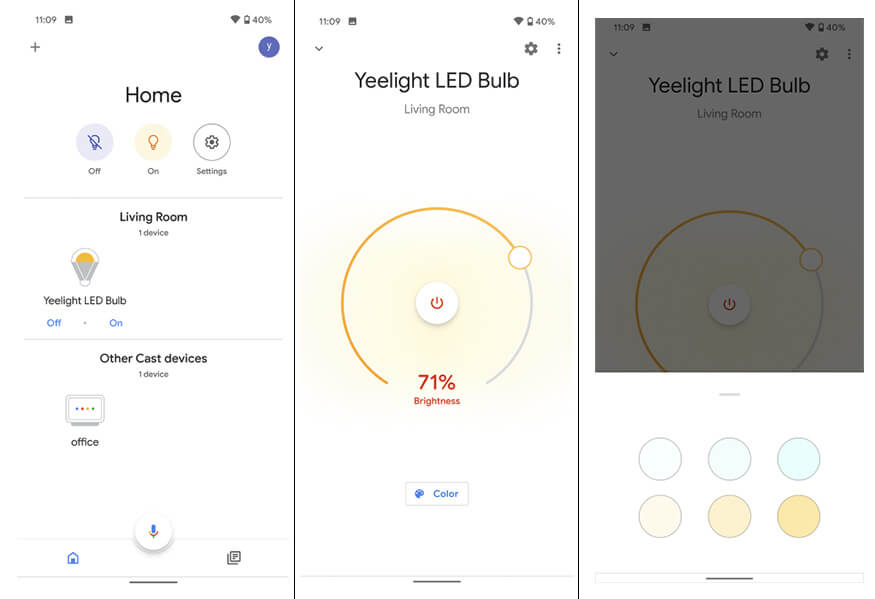 Hướng dẫn cài đặt đèn thông minh Yeelight Lightstrip add yeelight to Google Home 3