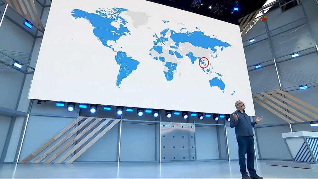 google io new assistant countries