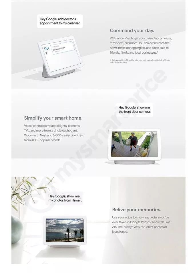 man hinh thong minh Google Home Hub