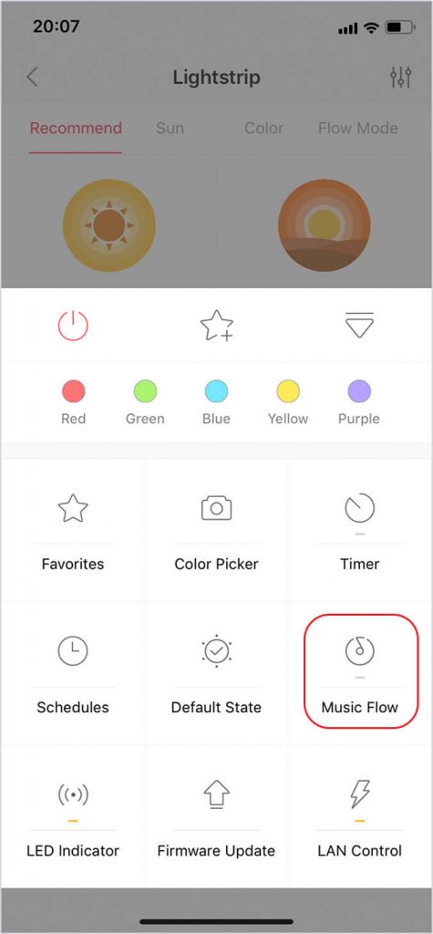 Hướng dẫn cài đặt đèn thông minh Yeelight Lightstrip syn music vs yeelight 4