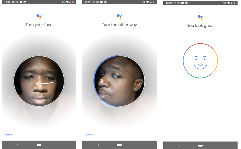 tao mo hinh face match