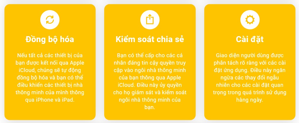 ung dung cho nguoi dung homekit 3 devices app
