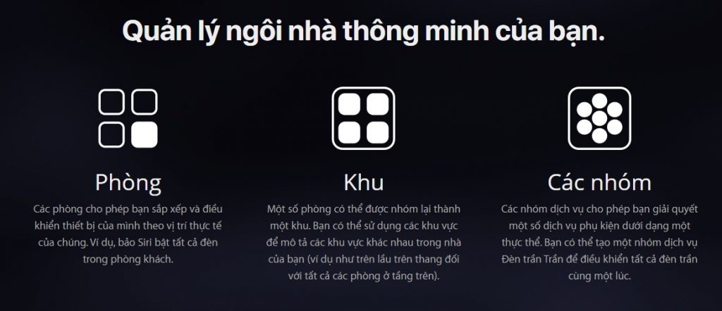 ung dung cho nguoi dung homekit homedash app