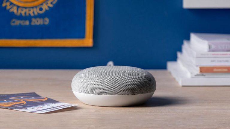 warriors google home mini