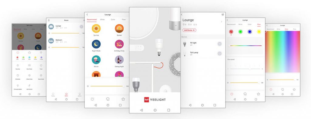 Hướng dẫn cài đặt đèn thông minh Yeelight Lightstrip yeelight app