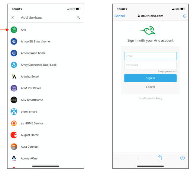 Arlo GoogleAssistant2