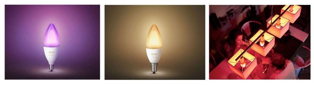 Banner review philips hue e12 4