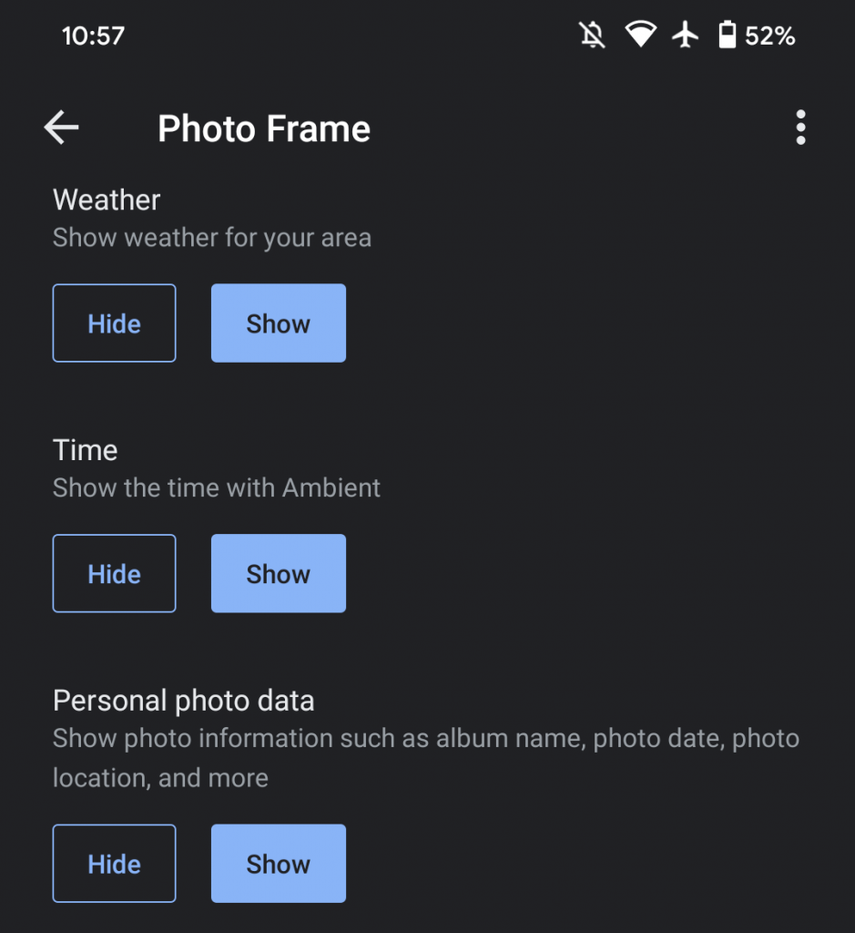 Google hien thi ngay thang tren anh cua man hinh thong minh va chromecast 1