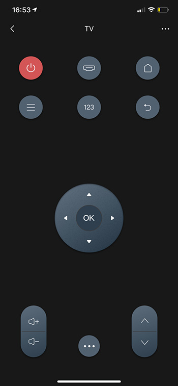 M2 TV remote