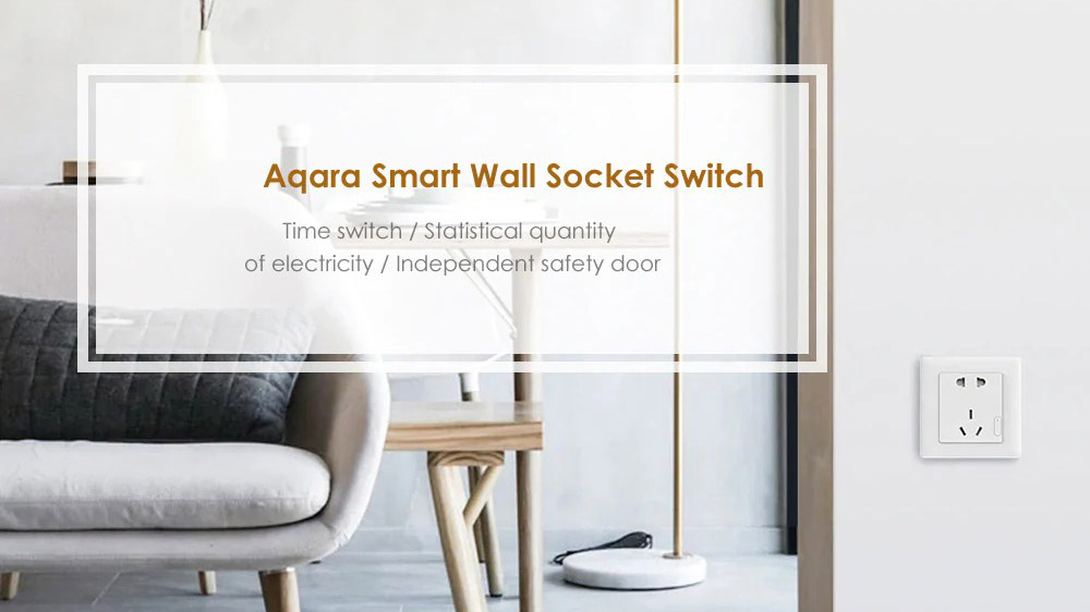 aqara wall switch socket homekit xiaomi 1