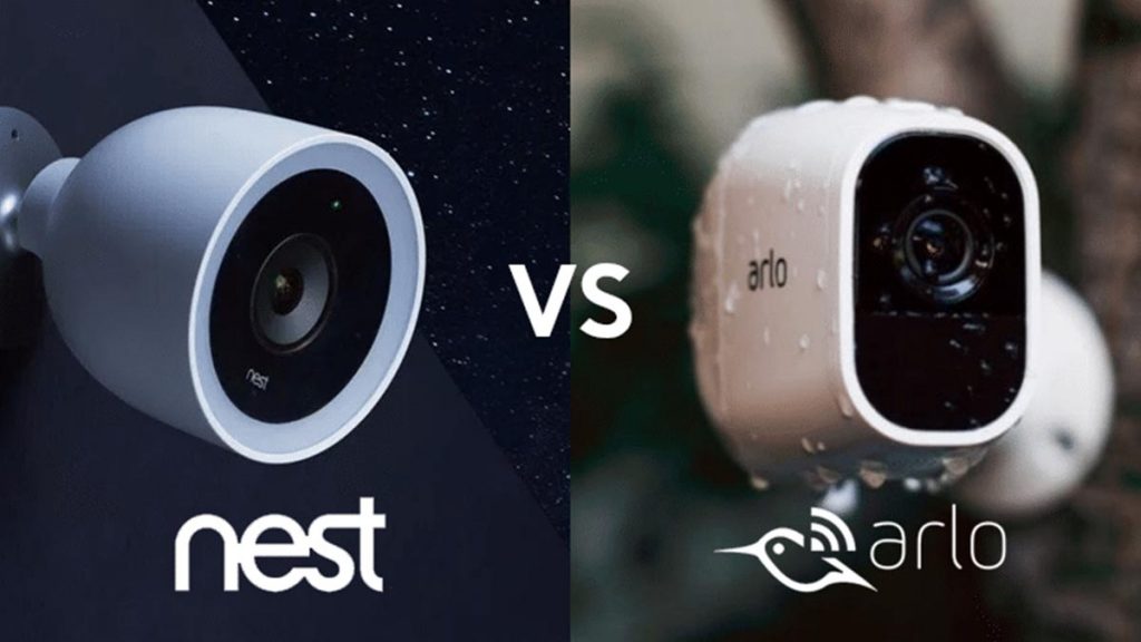 camera arlo pro 2 vs google nest iq outdoor