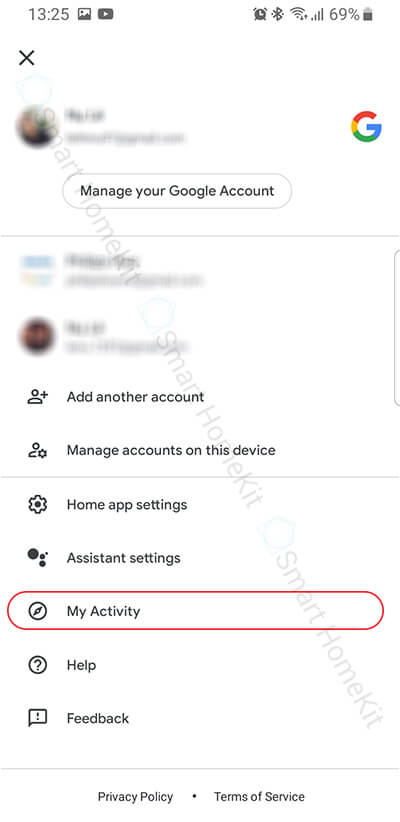 delete google home history 2