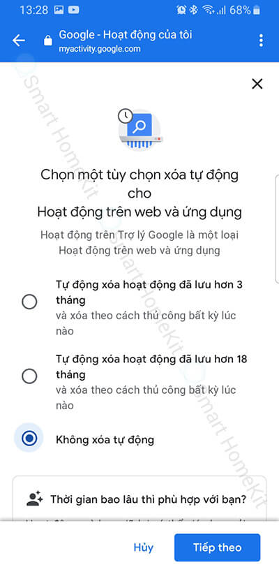 delete google home history 6