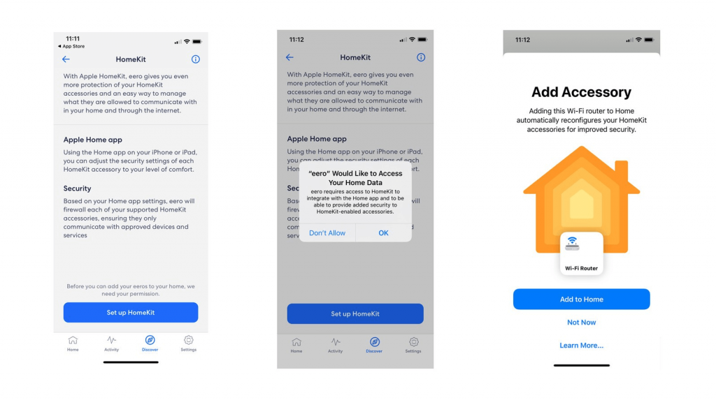 eero homekit router setup 1