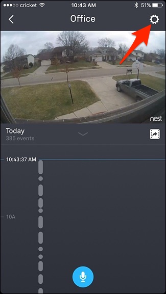 goole nest cam create schedule iq 2