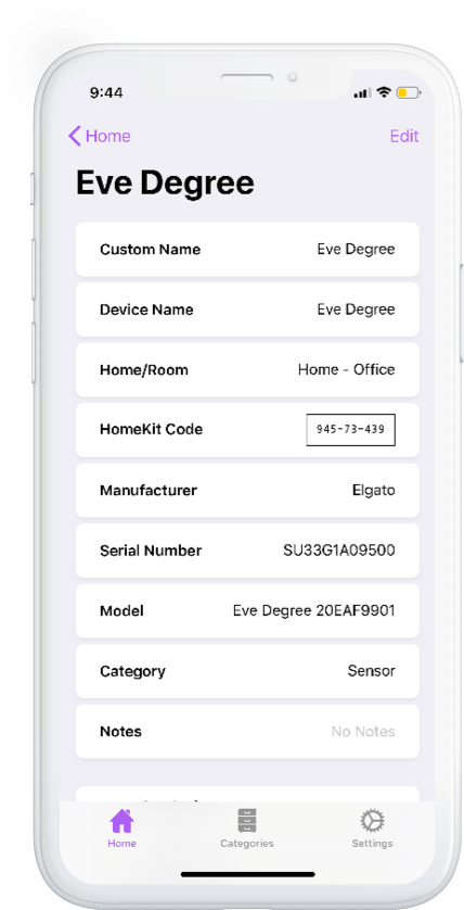 Ứng dụng lưu trữ mã phụ kiện HomeKit HomePass update mới nhất homepass homekit 3