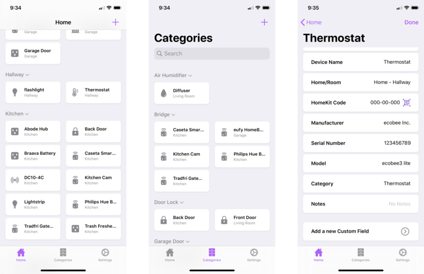 Ứng dụng lưu trữ mã phụ kiện HomeKit HomePass update mới nhất homepass v17 update screens 1