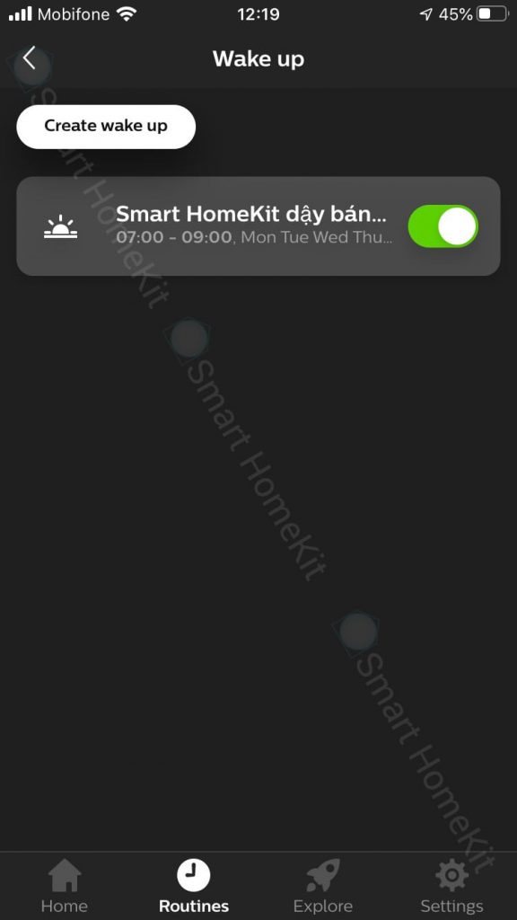 huong dan cai dat tu dong hoa Routines den thong minh philips hue 19