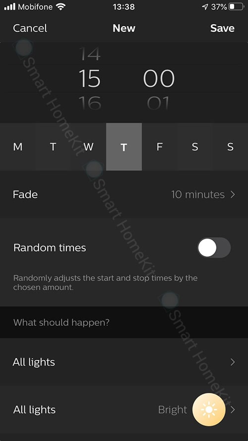 huong dan cai dat tu dong hoa Routines den thong minh philips hue 40