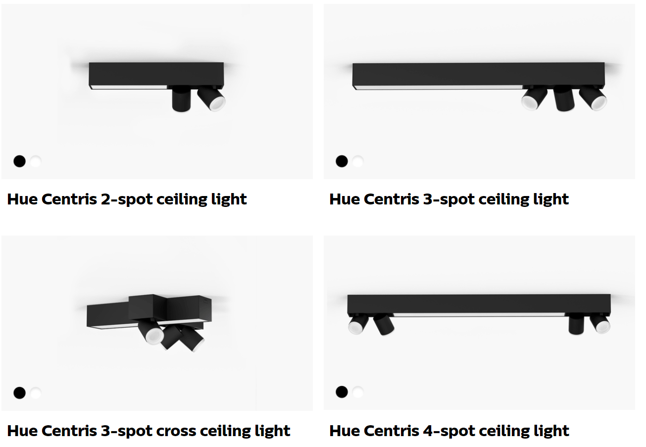 philips hue centris option min