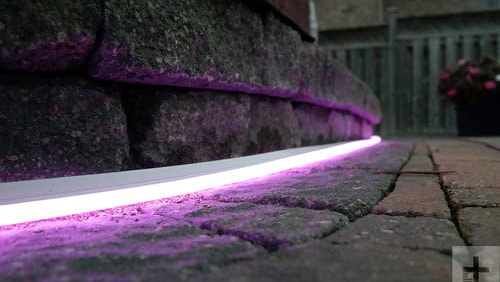 philips hue lightstrip outdoor purple step