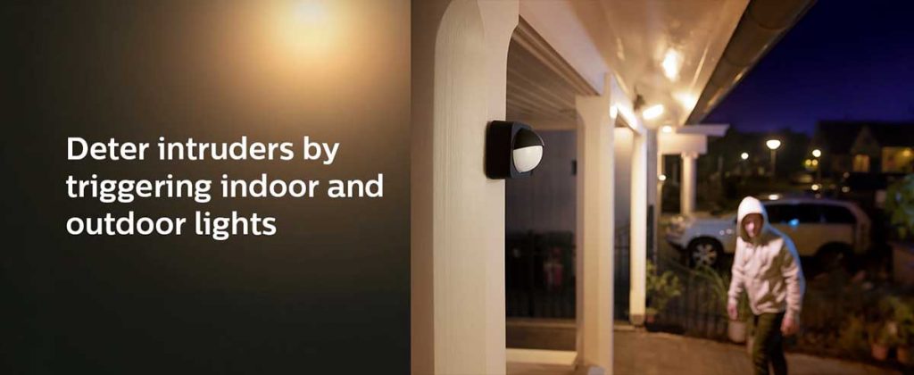 philips hue outdoor sensor trigger min