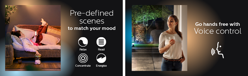 philips hue white and color ambiance lily outdoor spot light 2