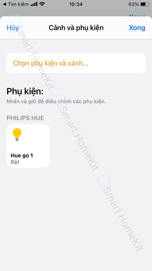 tap back ios 14 hue go 10