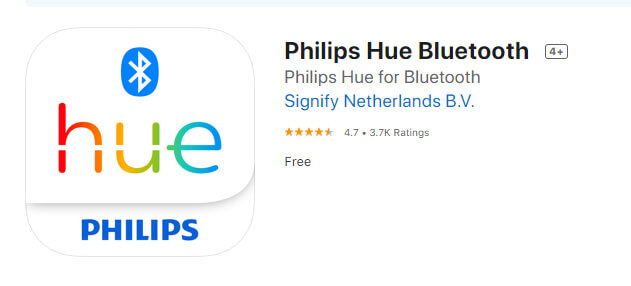 Hue BLE app
