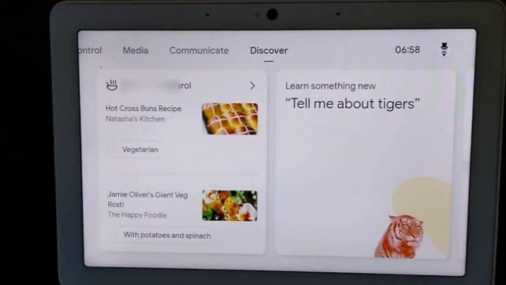 Nest Hub Max lo giao dien man hinh moi 6