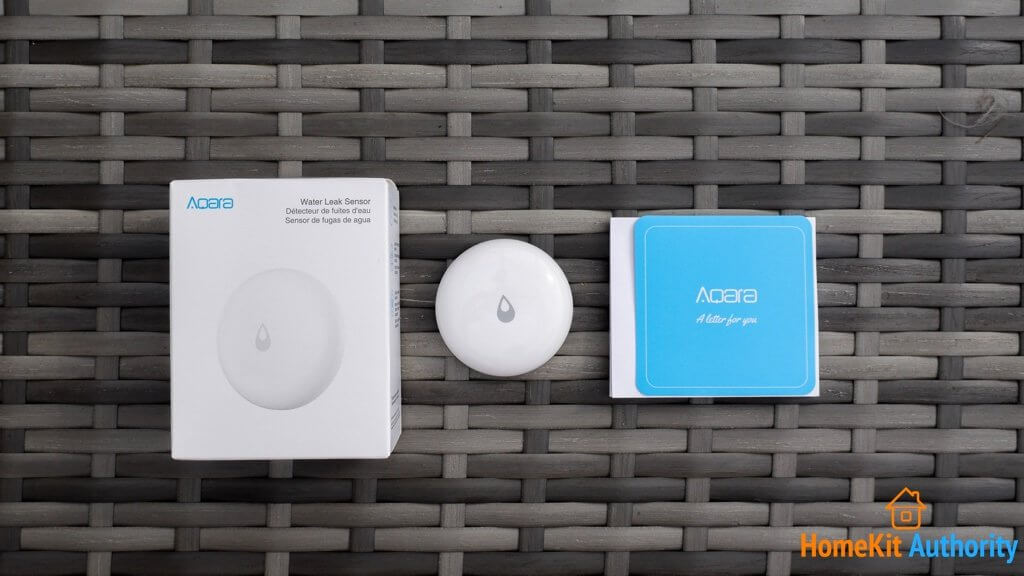 Review Aqara water leak sensor 1