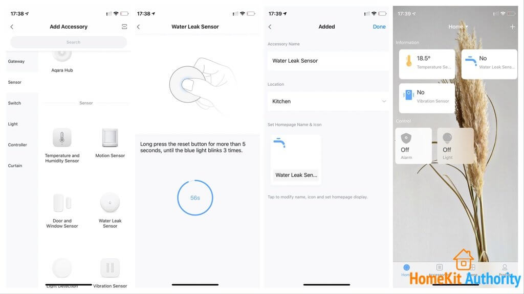 Review Aqara water leak sensor 7